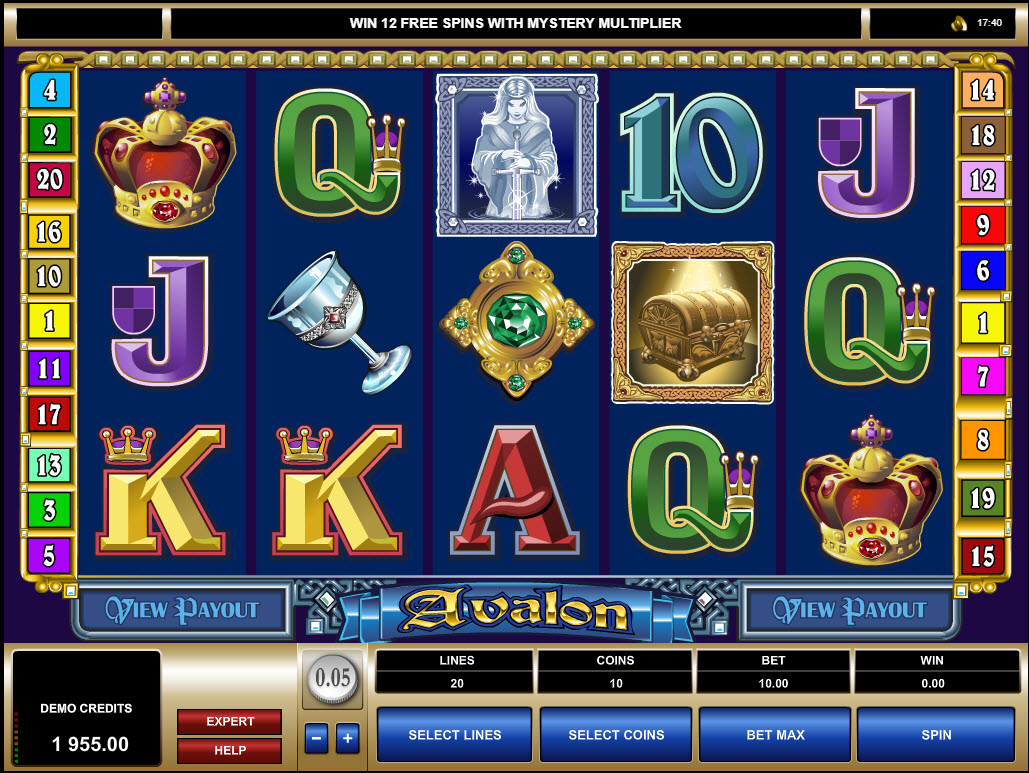 Avalon Slot Preview